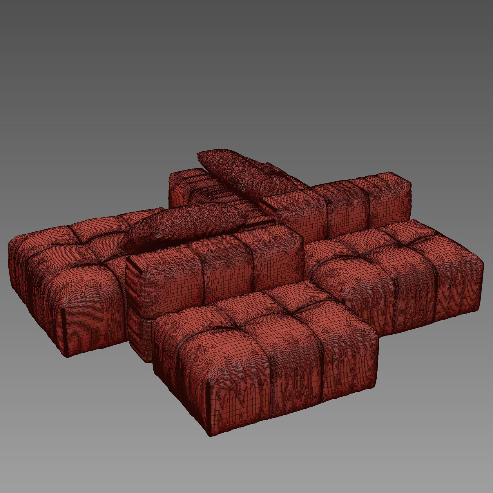 Bonaldo Sofa 3D model_6