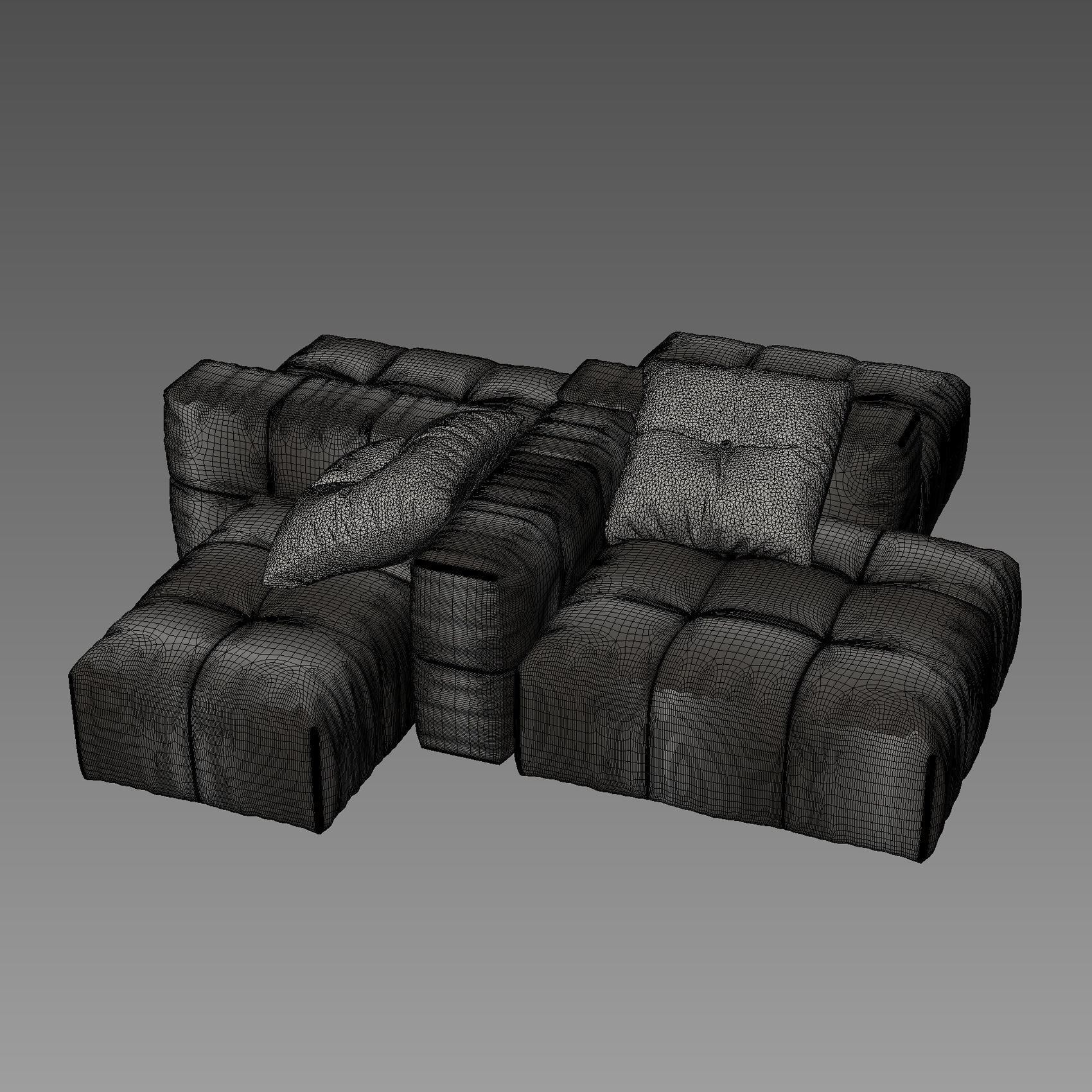 Bonaldo Sofa 3D model_1