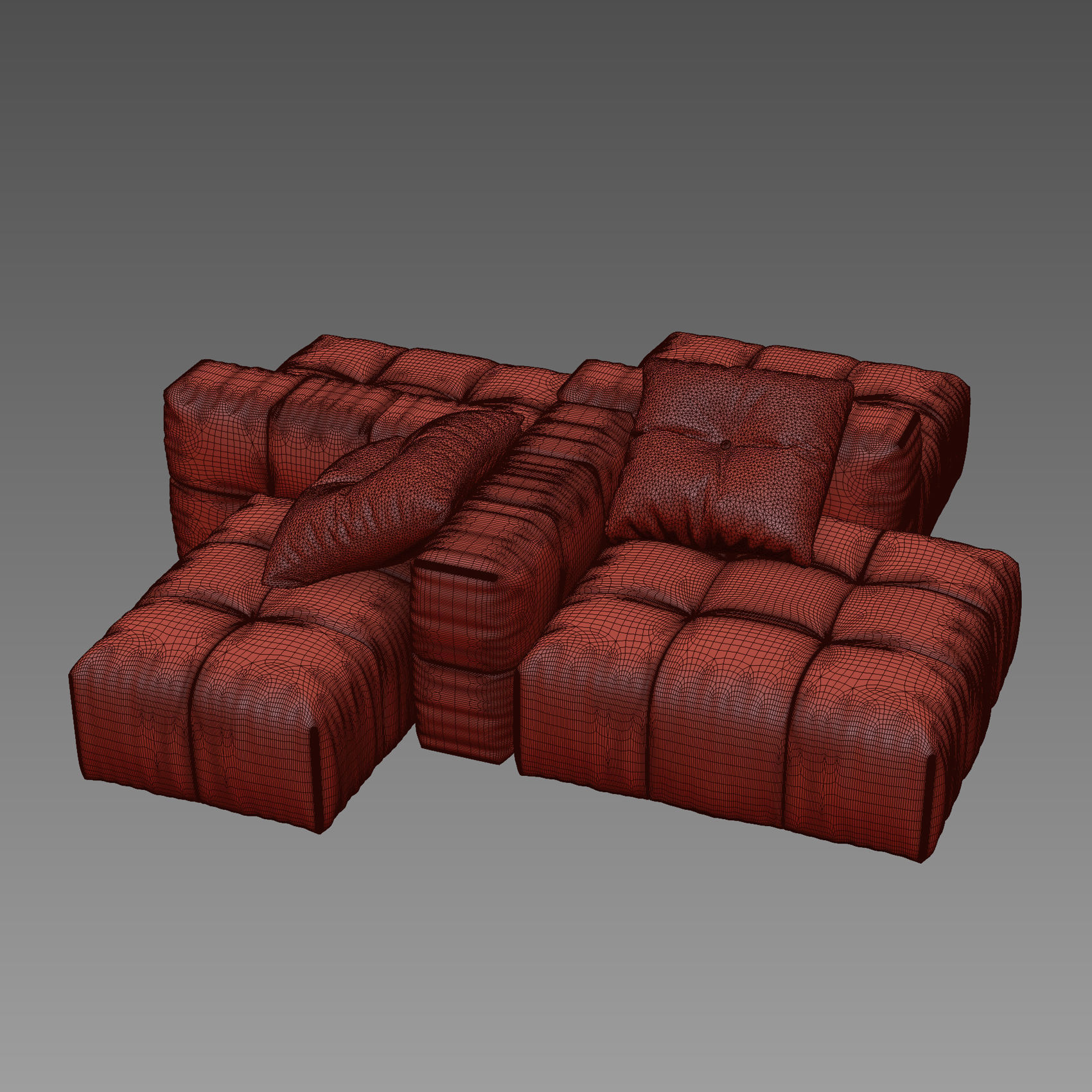 Bonaldo Sofa 3D model_2