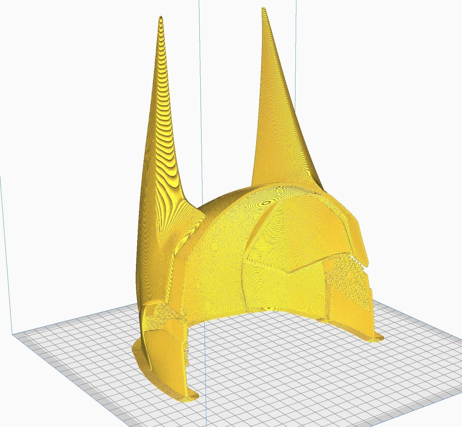 Batman Arkham Knight Cowl Neck Chest Back armor 3D print model_16