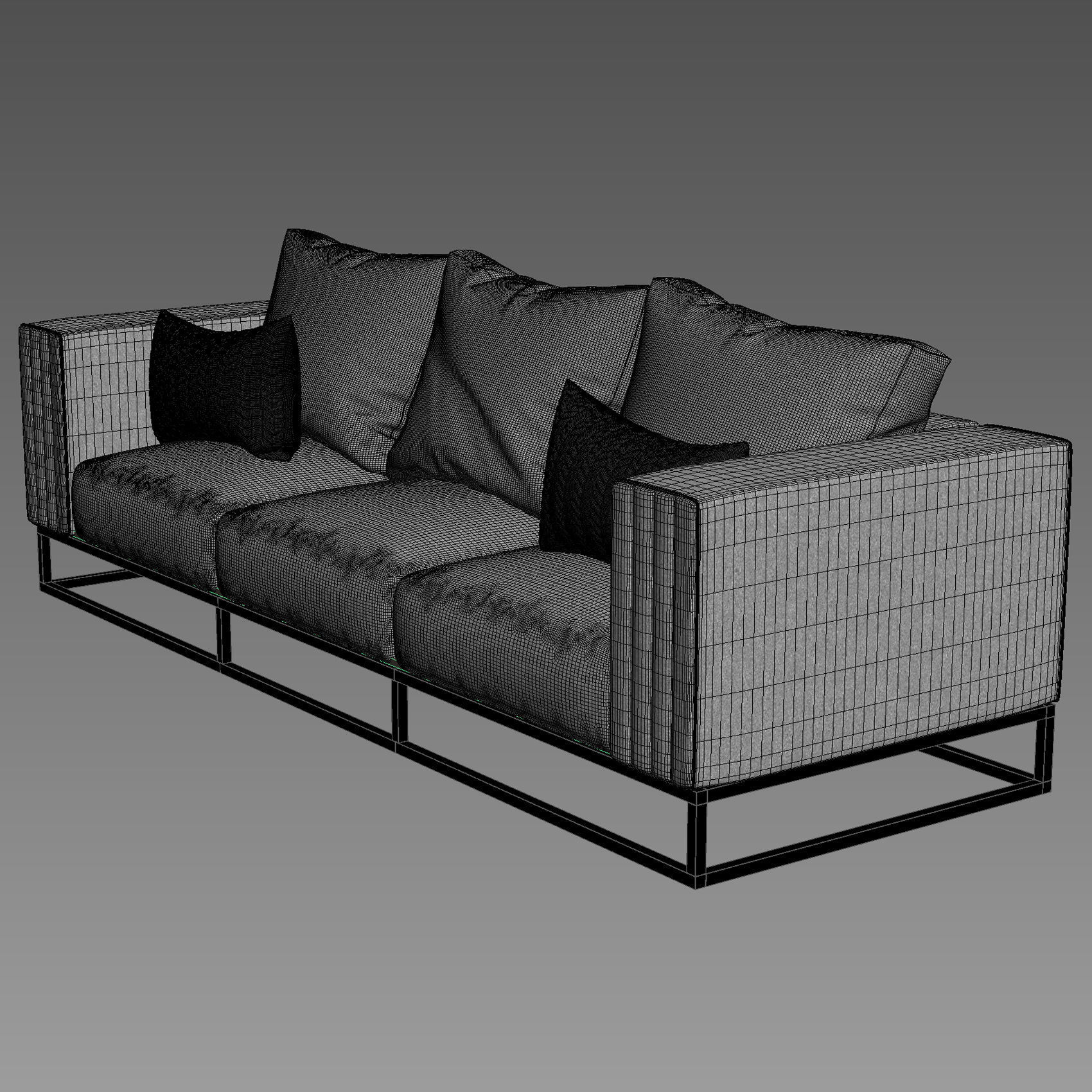 Sofa SIGNORINI COCO 3D model_3