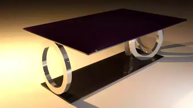 modern 3d table model