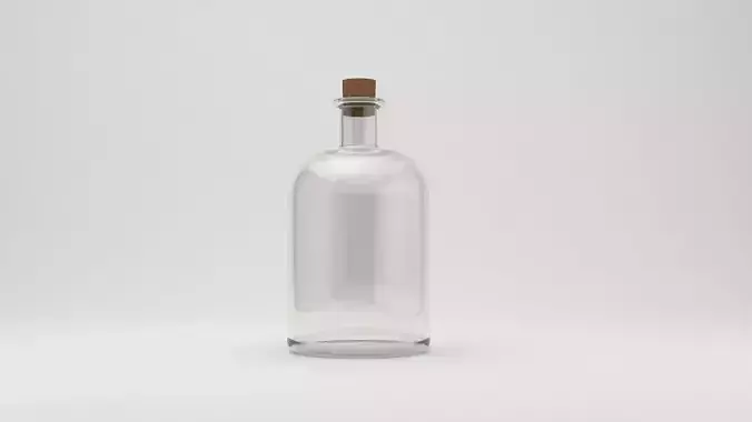 glass bottle