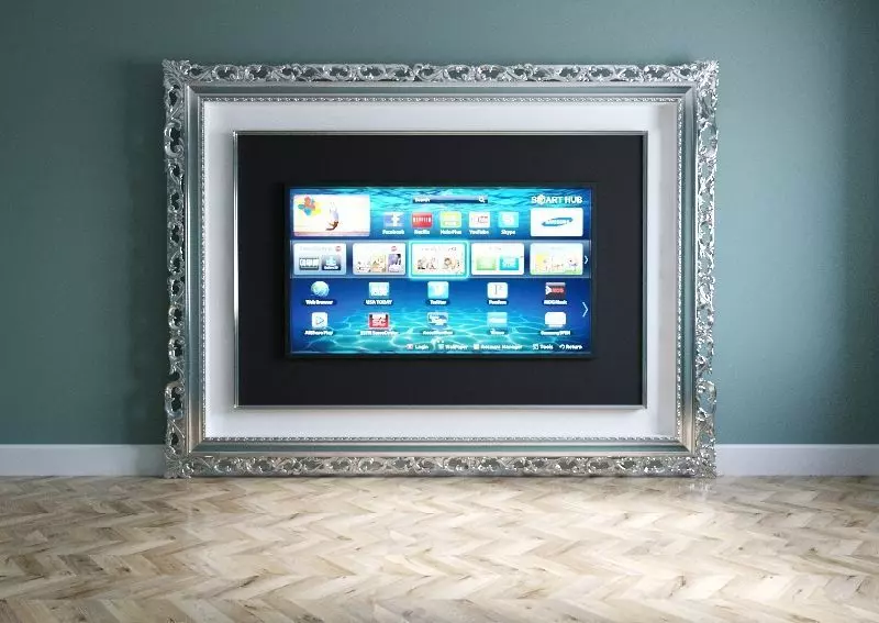 TV Furniture baguette  3D model_0