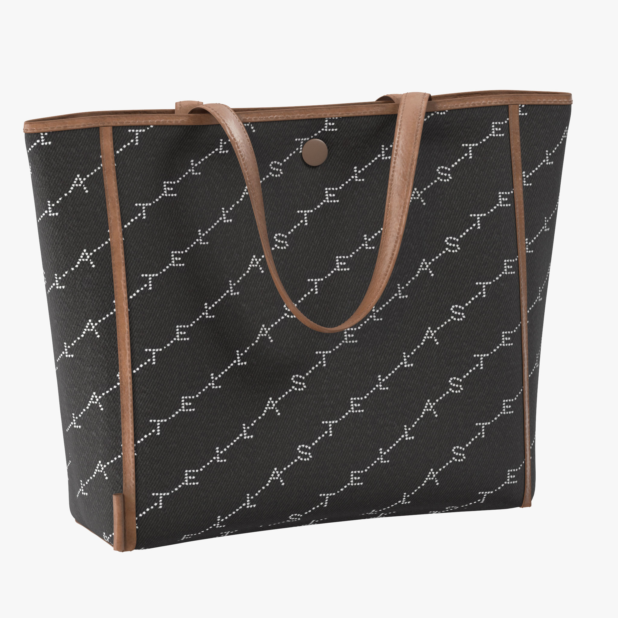 Handbag tote bag 3D model_2