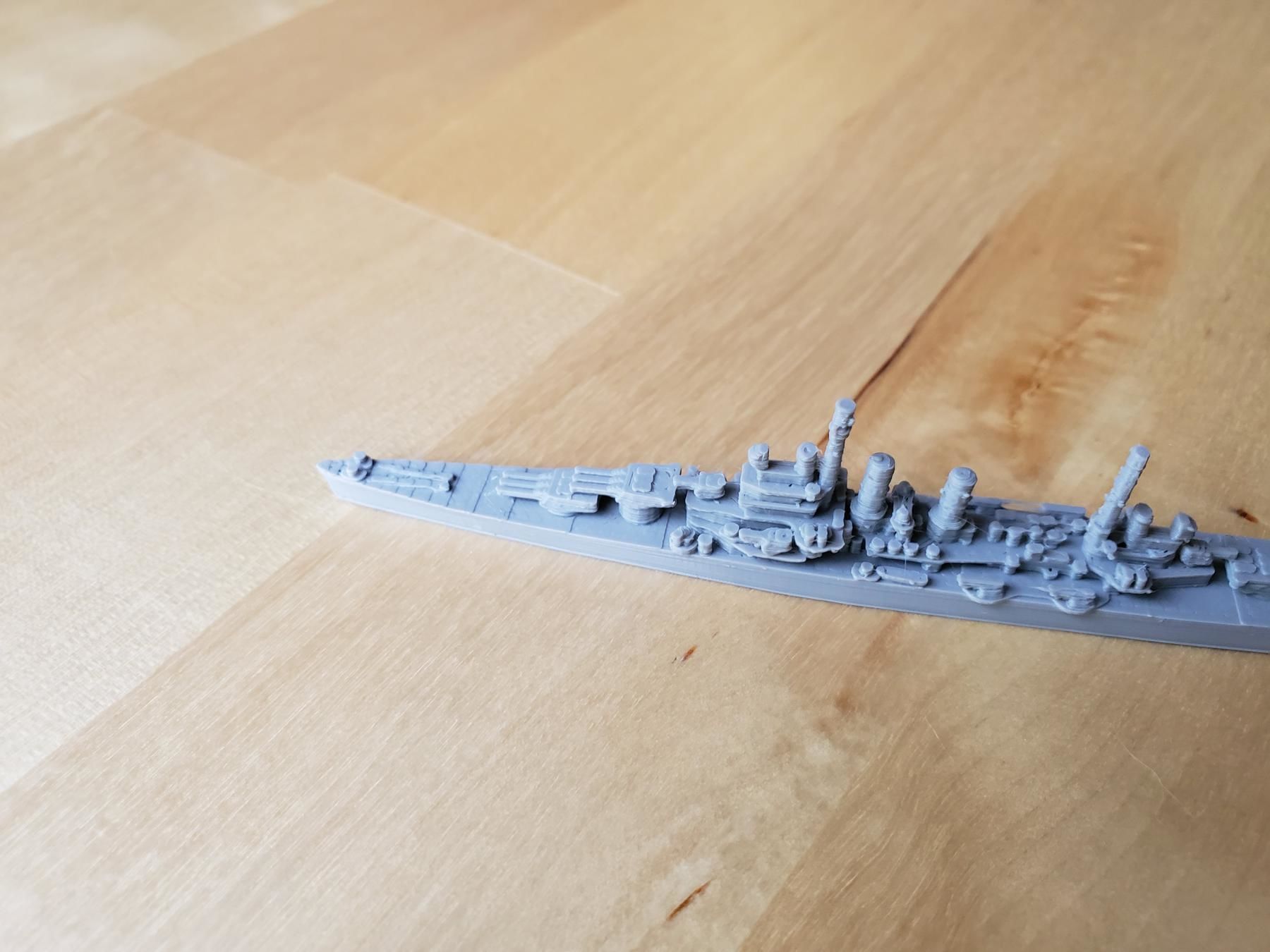 US Crusier Wichita Warship 3D print model_12