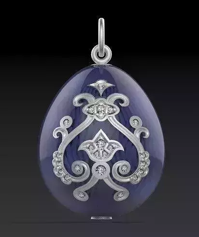 Easter egg Faberge 3D print model