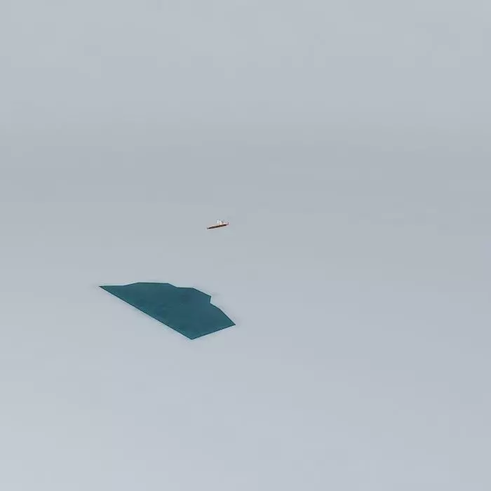 Trireme piece of paper Free 3D model_0