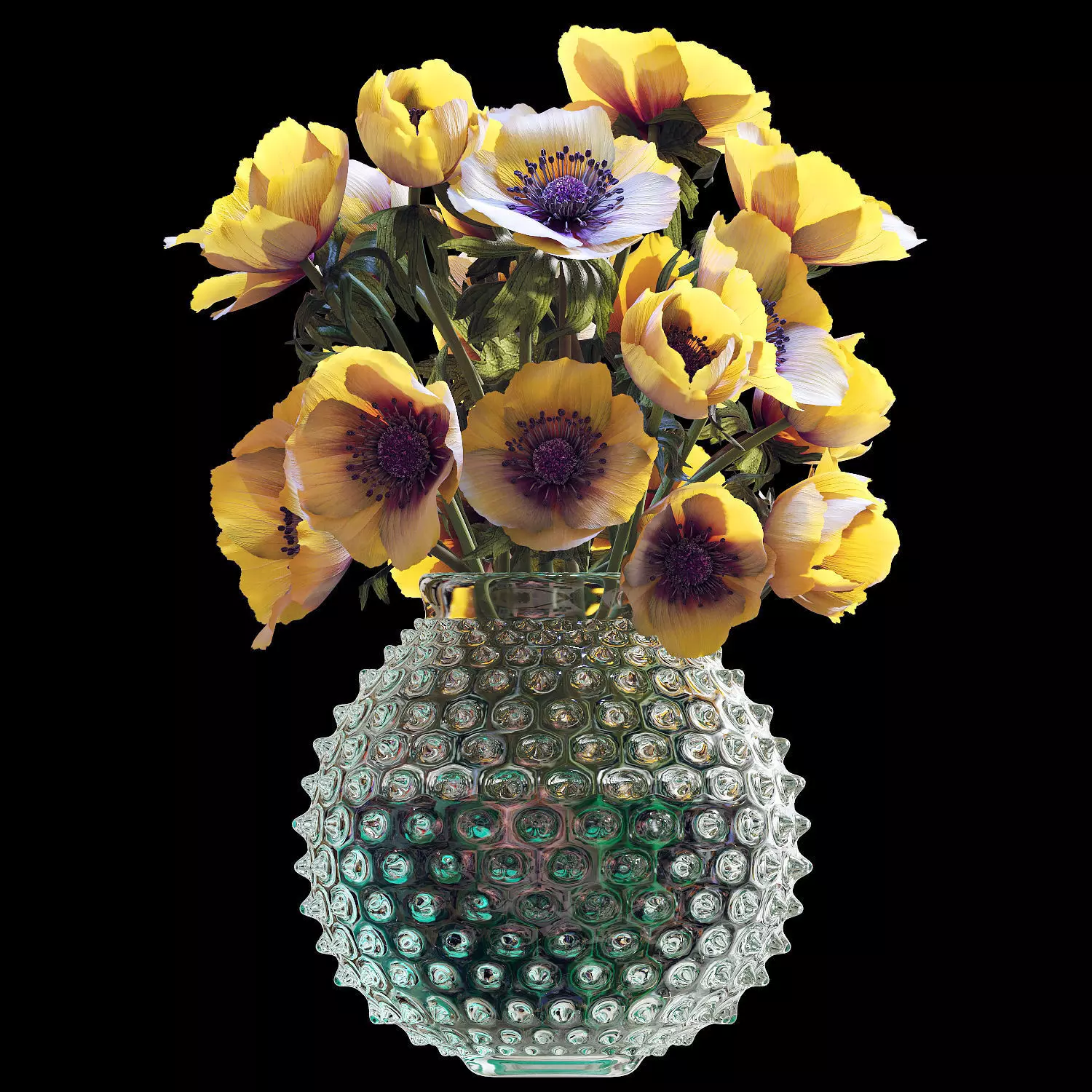 Bouquet 03  3D model_0