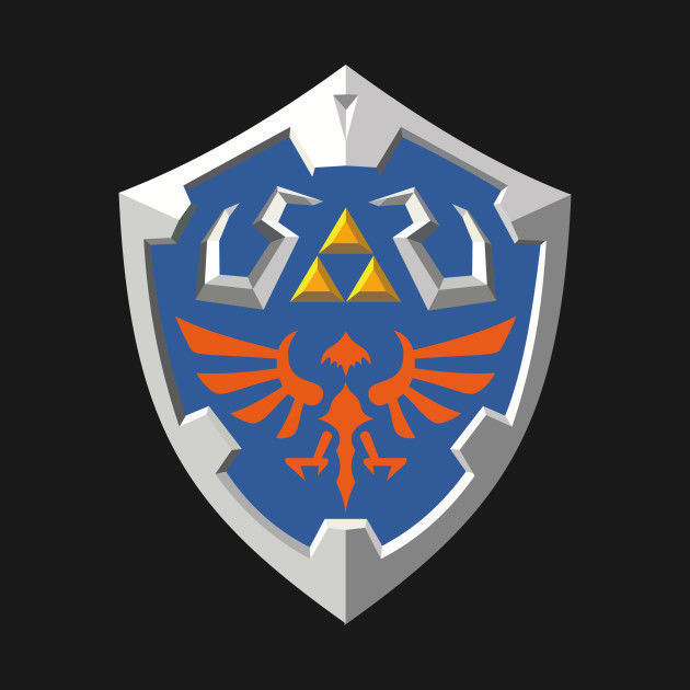 Hylian Shield - The Legend of Zelda 3D model_7