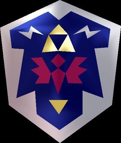Hylian Shield - The Legend of Zelda 3D model_9