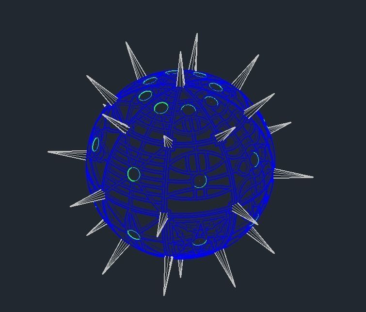 Alien Artifact 3D model_3