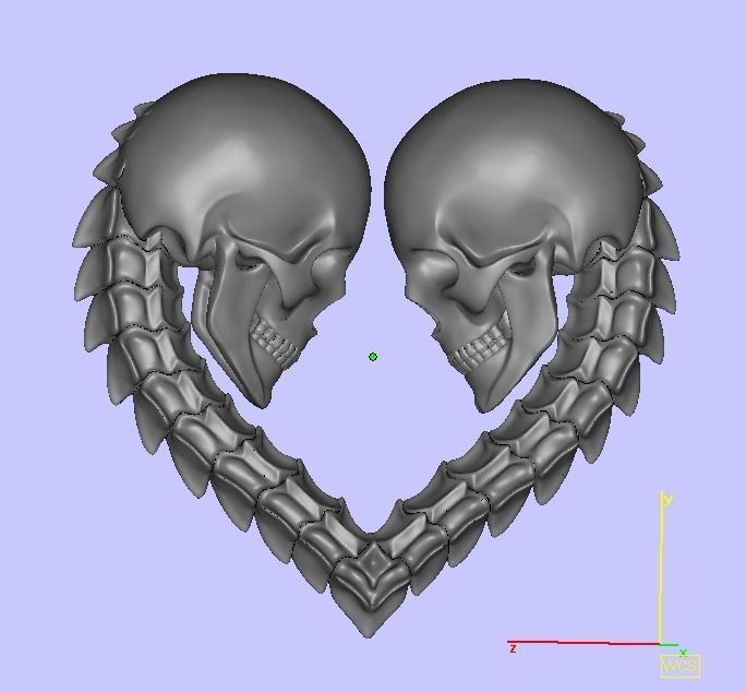 Pendant P054 3D print model_5
