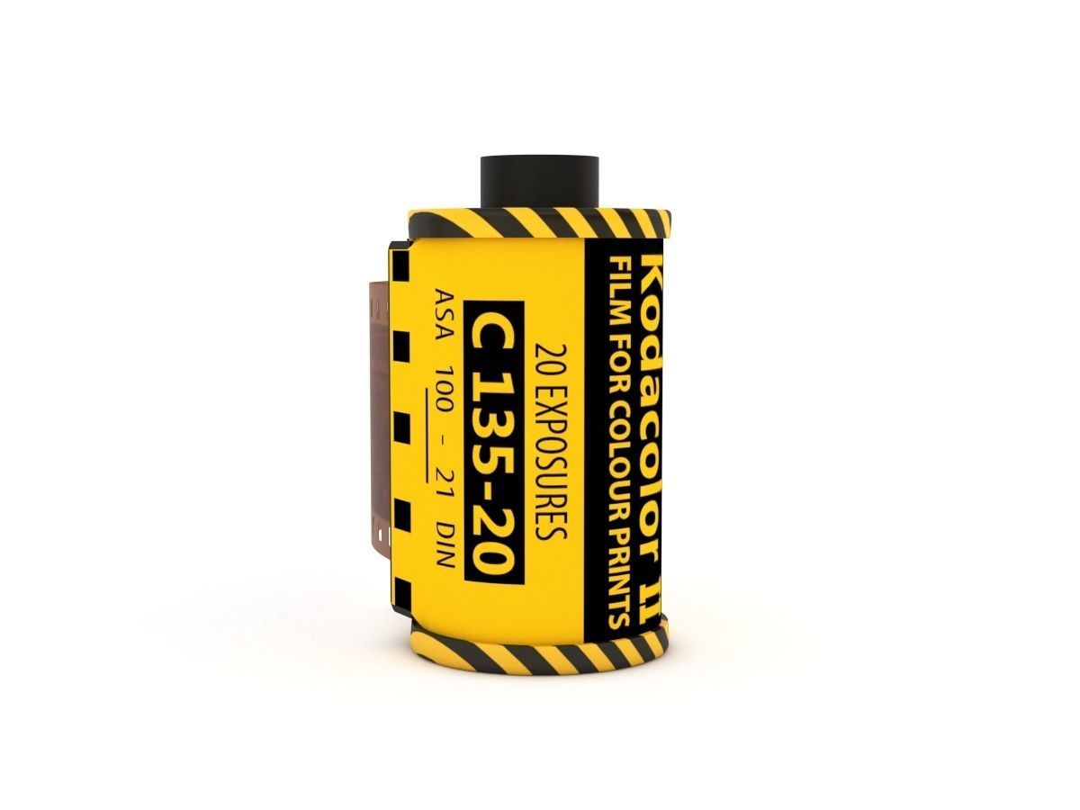 1977 Kodacolor II C 135-20 Color Negative Film 3D model_60