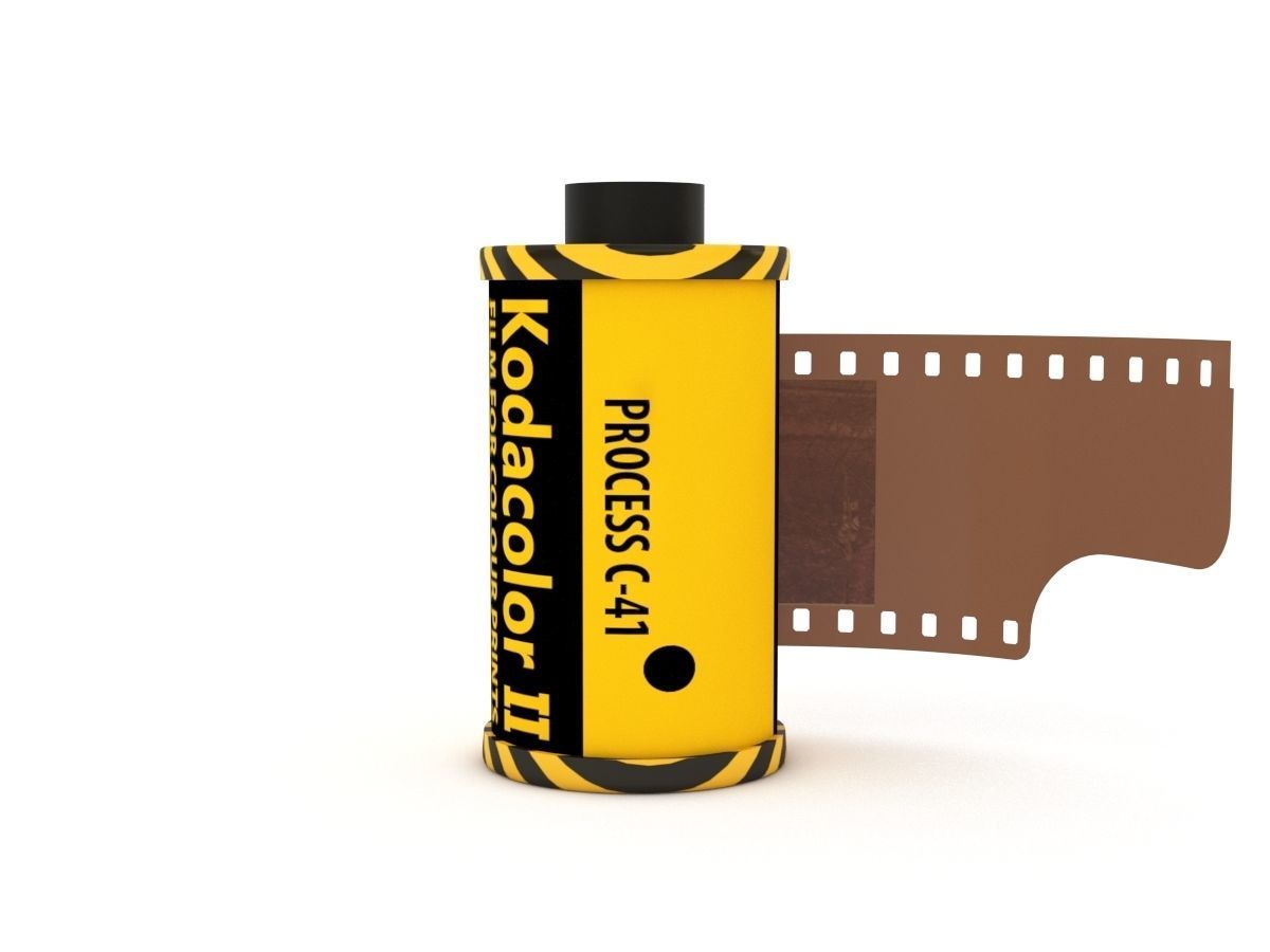 1977 Kodacolor II C 135-20 Color Negative Film 3D model_49