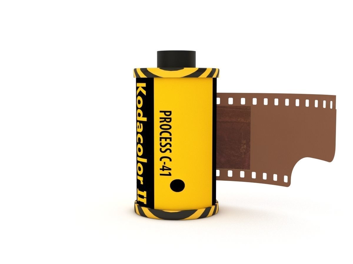 1977 Kodacolor II C 135-20 Color Negative Film 3D model_45