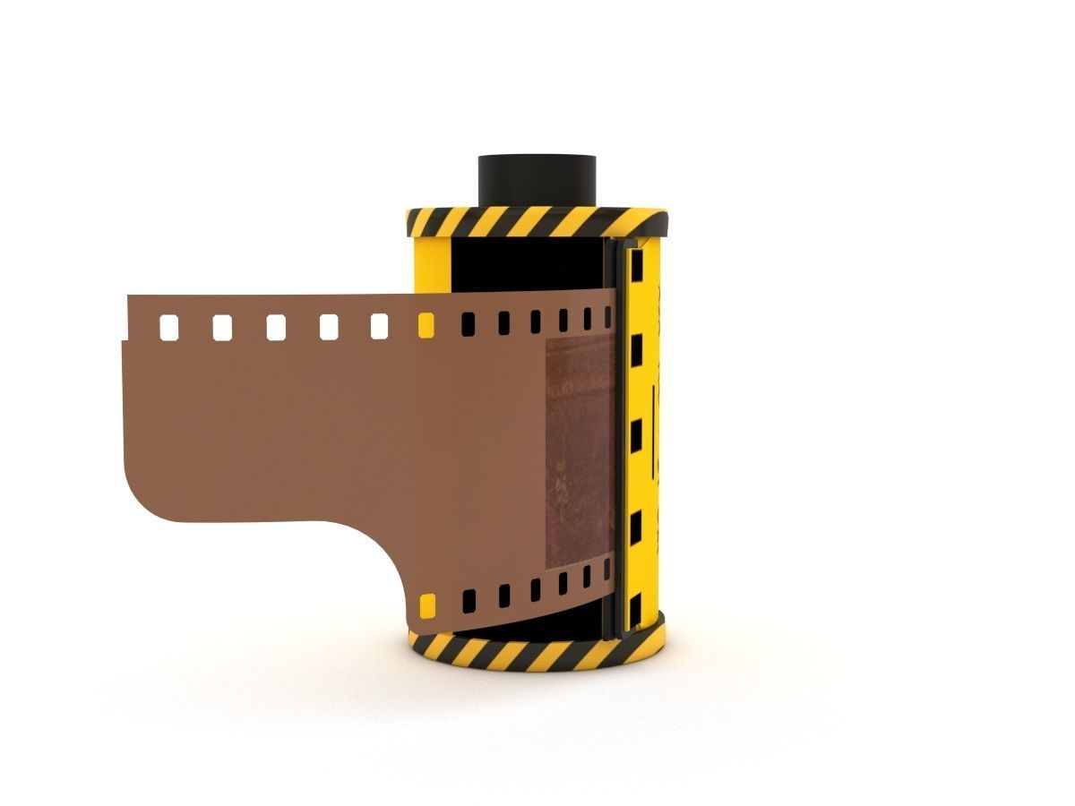 1977 Kodacolor II C 135-20 Color Negative Film 3D model_26