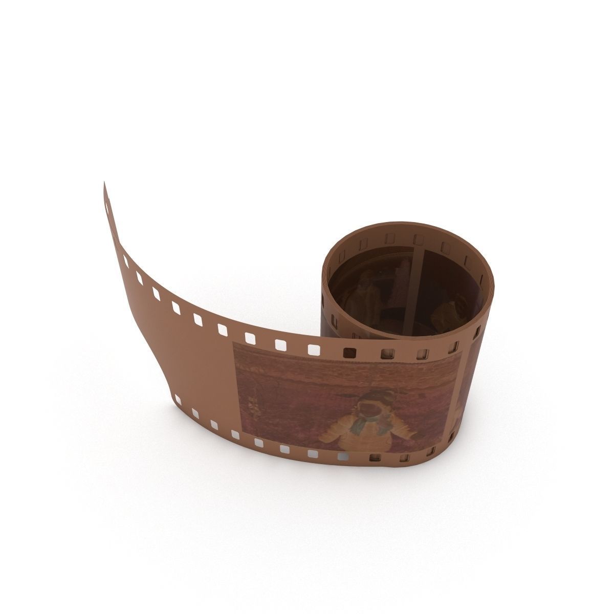 1977 Kodacolor II C 135-20 Color Negative Film 3D model_4