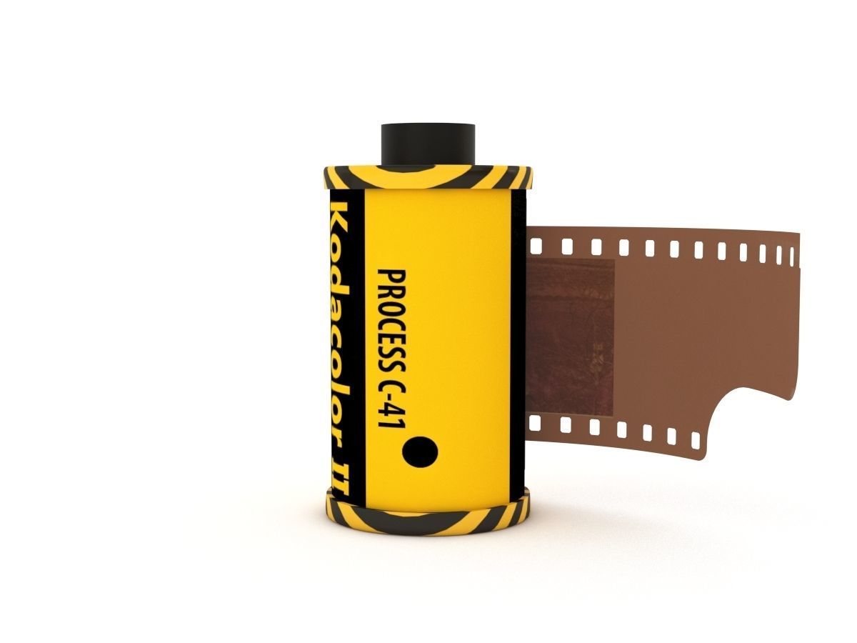 1977 Kodacolor II C 135-20 Color Negative Film 3D model_50