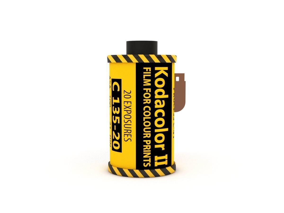 1977 Kodacolor II C 135-20 Color Negative Film 3D model_55