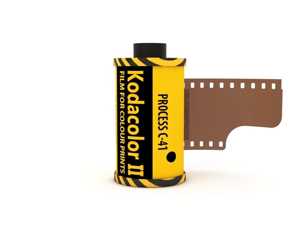 1977 Kodacolor II C 135-20 Color Negative Film 3D model_11