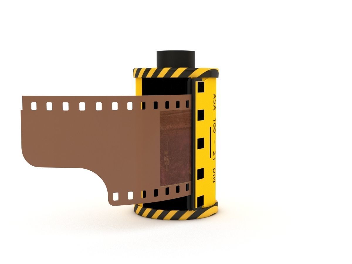 1977 Kodacolor II C 135-20 Color Negative Film 3D model_36