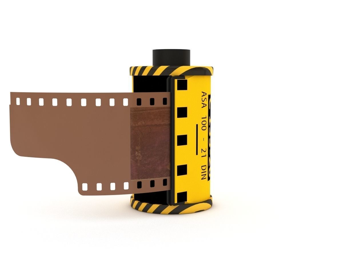 1977 Kodacolor II C 135-20 Color Negative Film 3D model_27