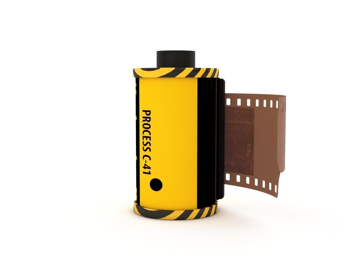 1977 Kodacolor II C 135-20 Color Negative Film 3D model_43