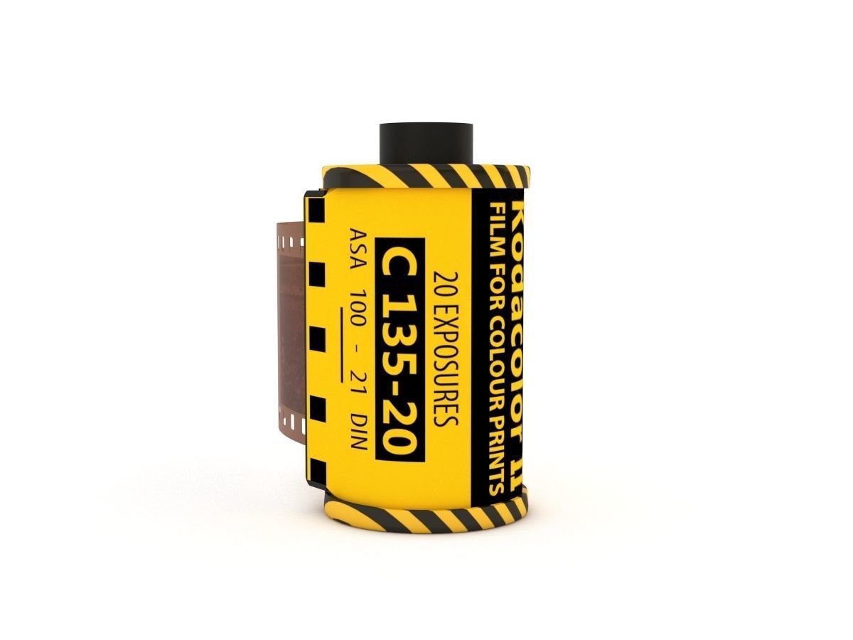 1977 Kodacolor II C 135-20 Color Negative Film 3D model_39