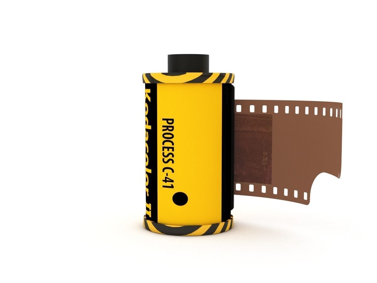 1977 Kodacolor II C 135-20 Color Negative Film 3D model_38
