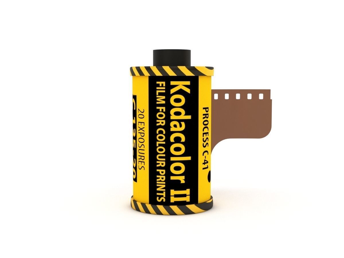 1977 Kodacolor II C 135-20 Color Negative Film 3D model_52