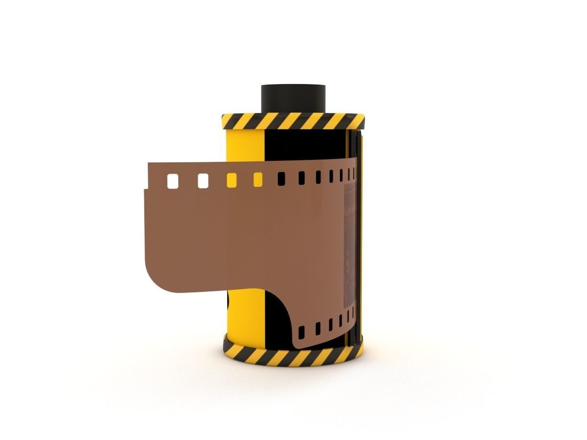 1977 Kodacolor II C 135-20 Color Negative Film 3D model_30