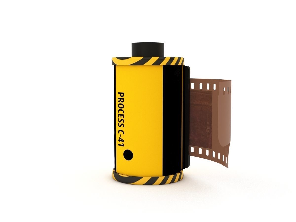 1977 Kodacolor II C 135-20 Color Negative Film 3D model_41
