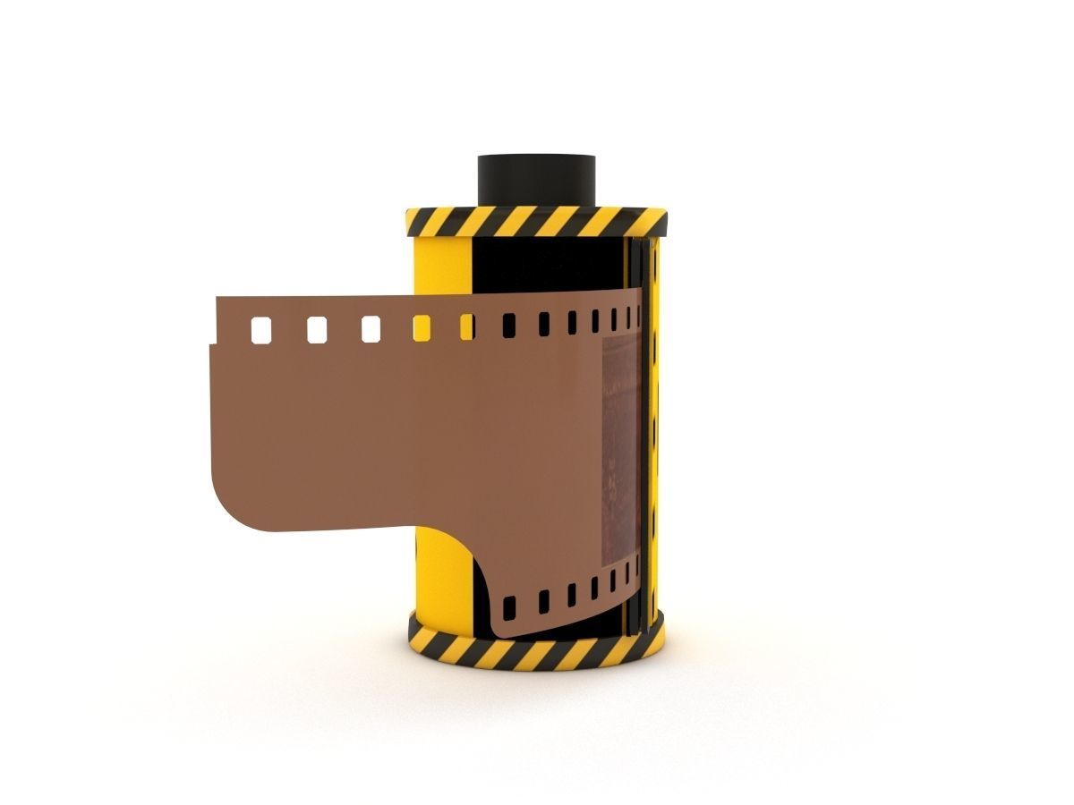 1977 Kodacolor II C 135-20 Color Negative Film 3D model_31