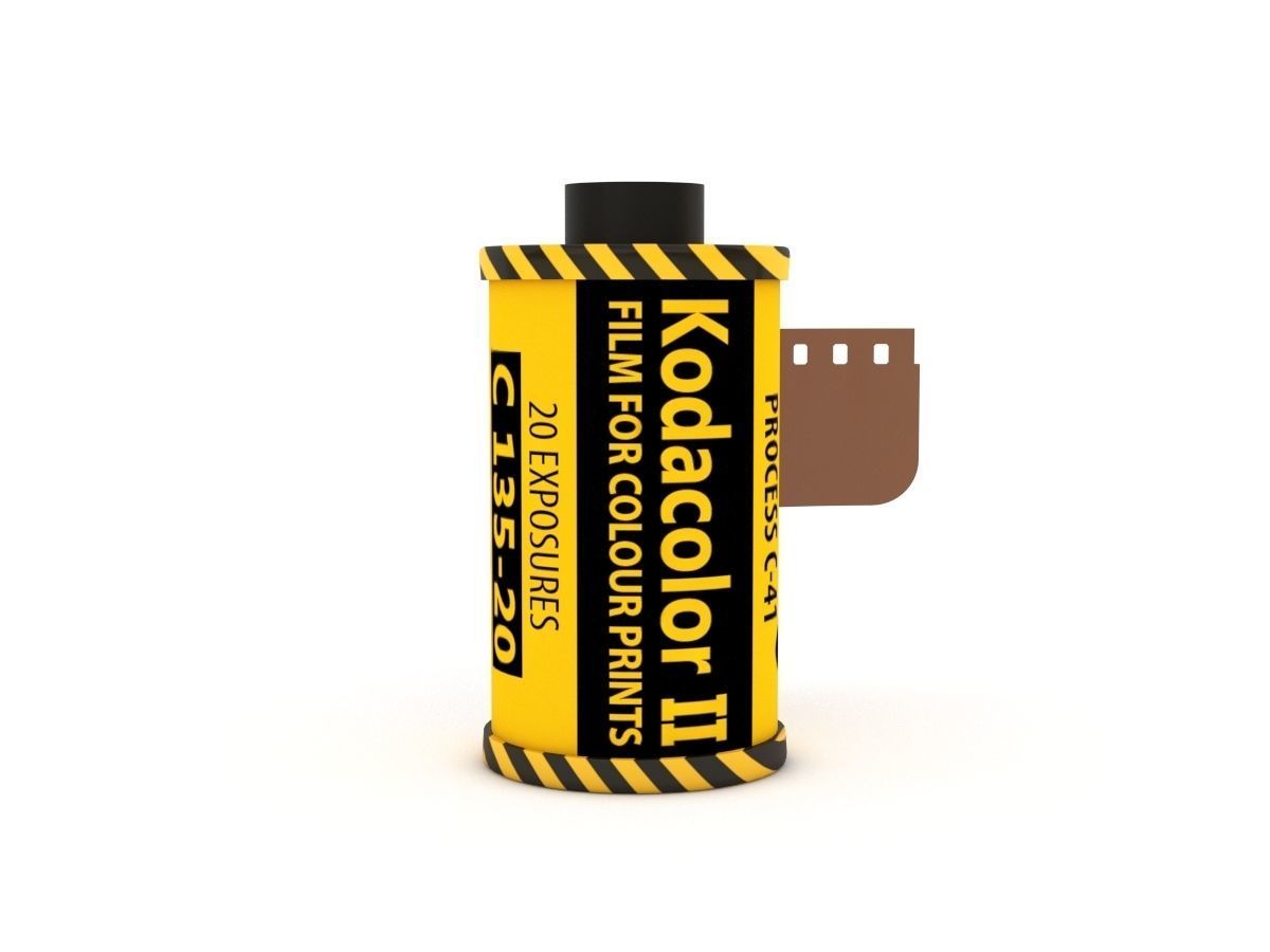 1977 Kodacolor II C 135-20 Color Negative Film 3D model_62