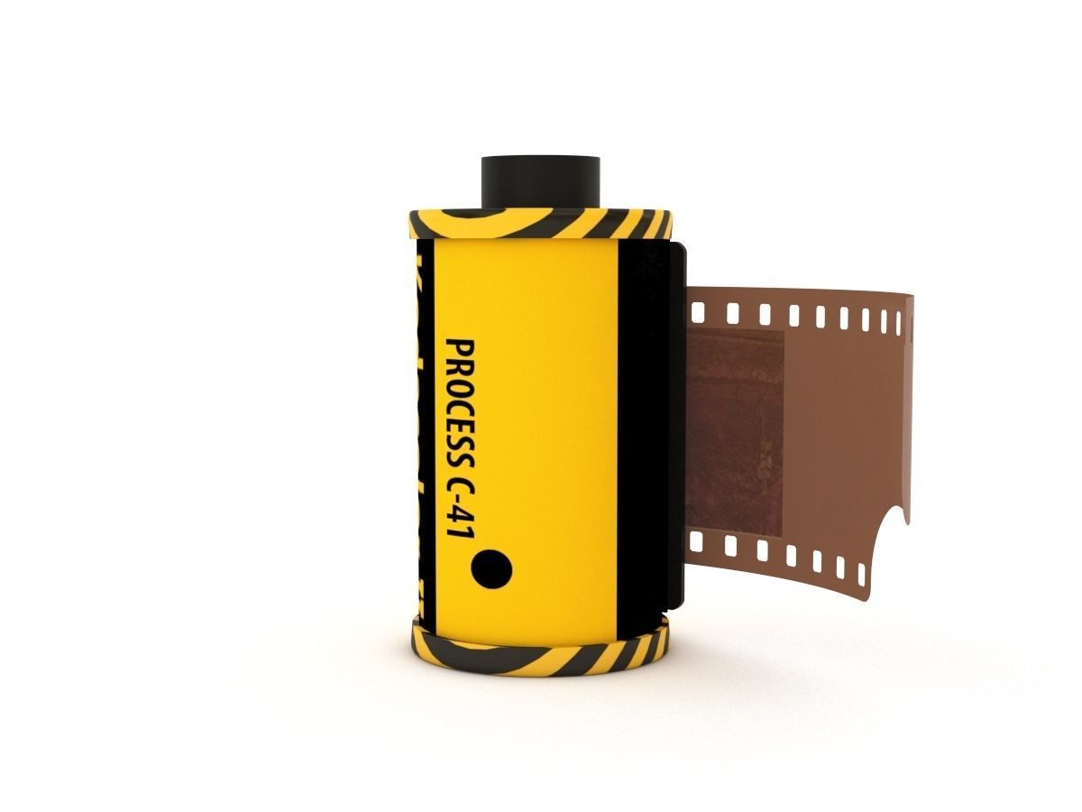 1977 Kodacolor II C 135-20 Color Negative Film 3D model_46