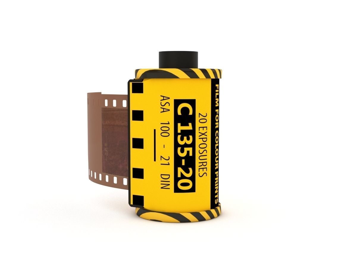1977 Kodacolor II C 135-20 Color Negative Film 3D model_33