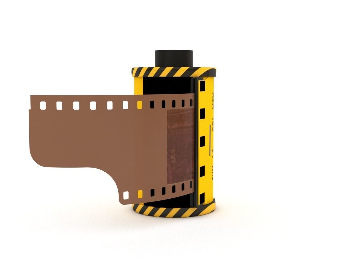 1977 Kodacolor II C 135-20 Color Negative Film 3D model_44