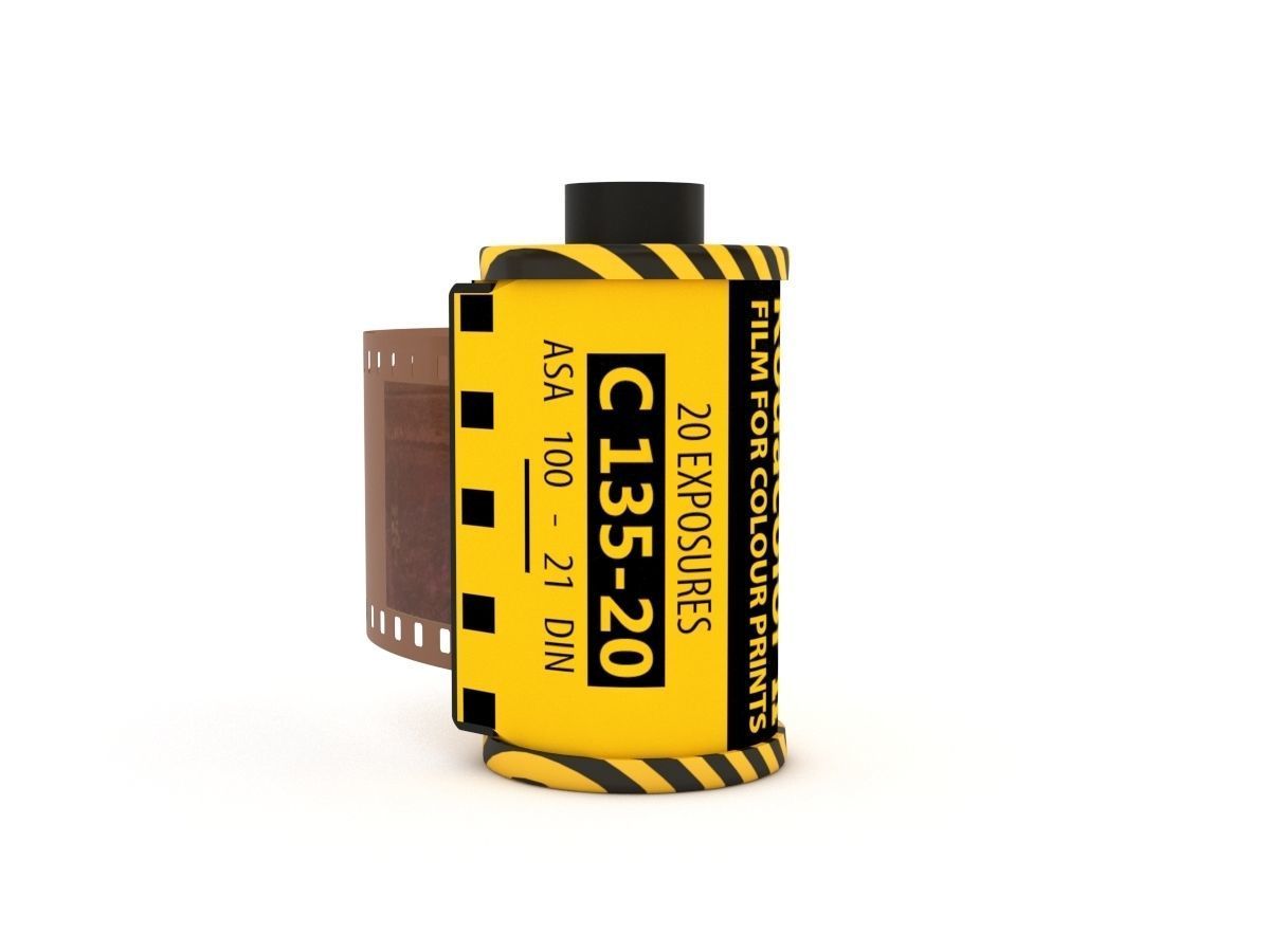 1977 Kodacolor II C 135-20 Color Negative Film 3D model_24