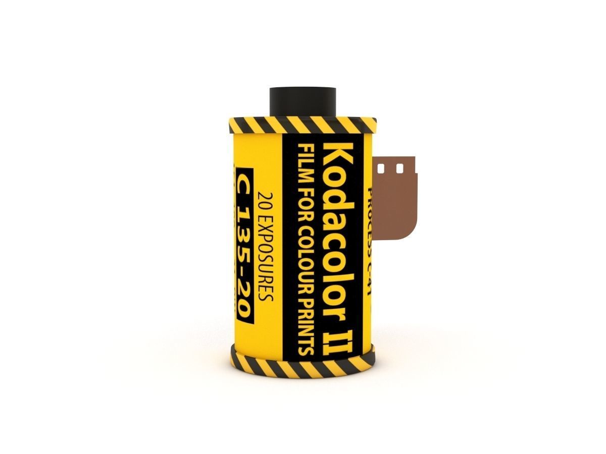 1977 Kodacolor II C 135-20 Color Negative Film 3D model_57