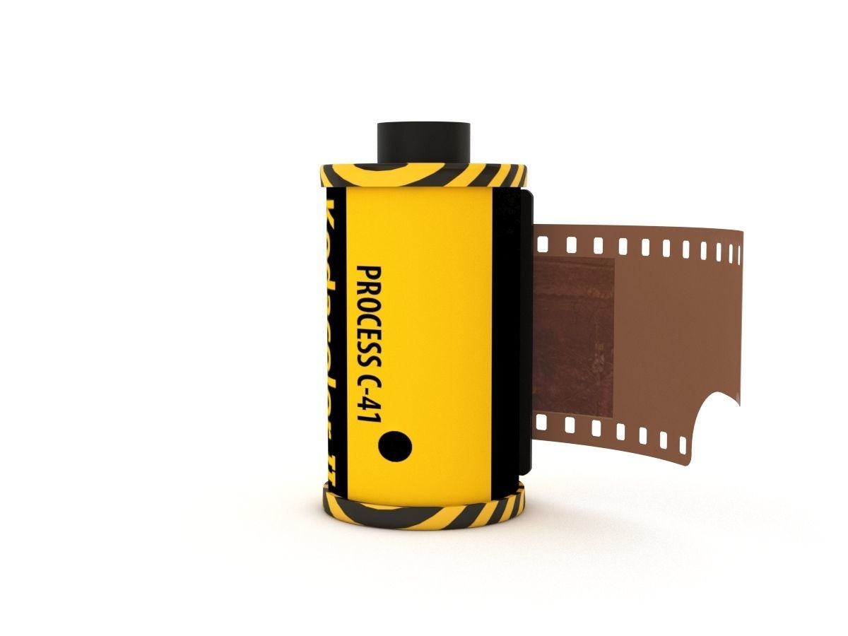 1977 Kodacolor II C 135-20 Color Negative Film 3D model_40