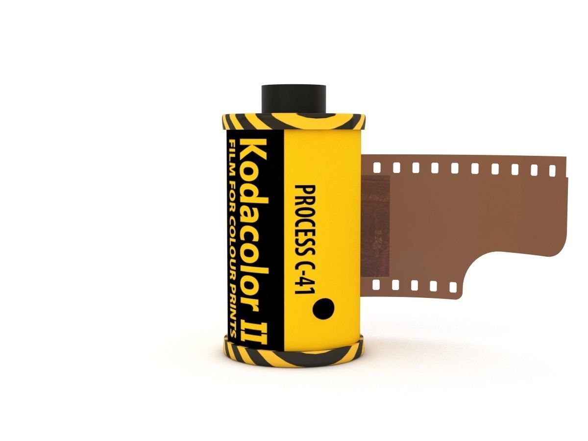 1977 Kodacolor II C 135-20 Color Negative Film 3D model_47