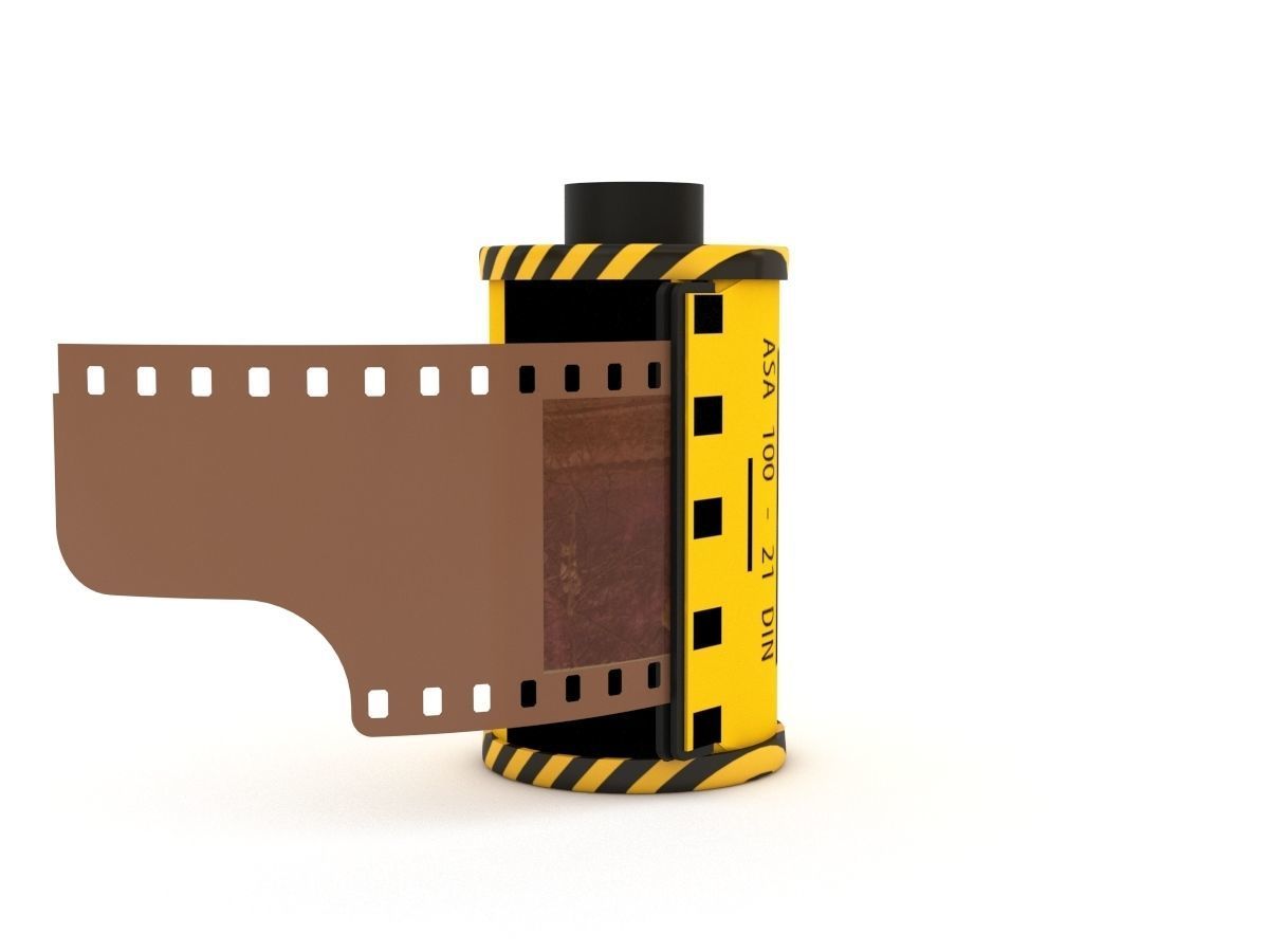 1977 Kodacolor II C 135-20 Color Negative Film 3D model_12