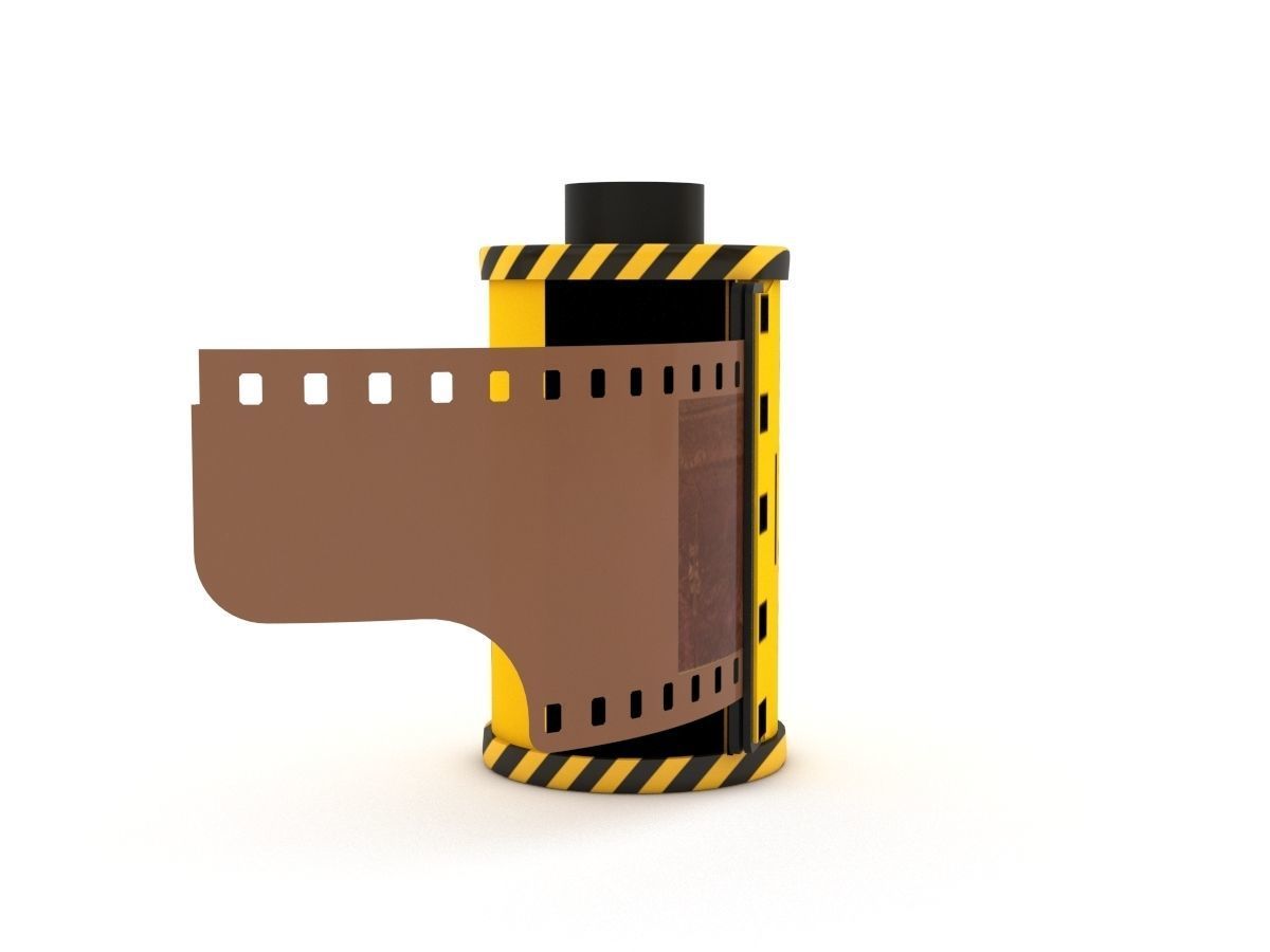 1977 Kodacolor II C 135-20 Color Negative Film 3D model_34