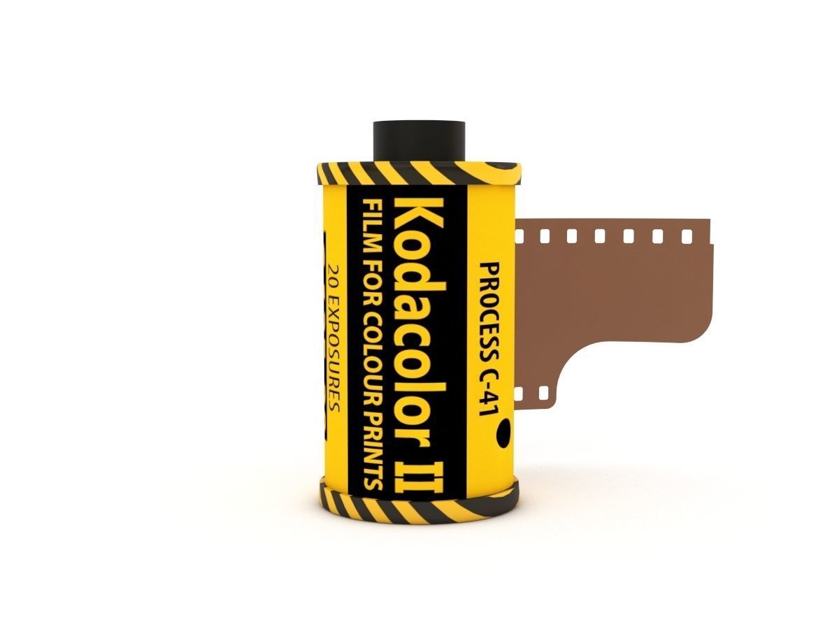 1977 Kodacolor II C 135-20 Color Negative Film 3D model_51