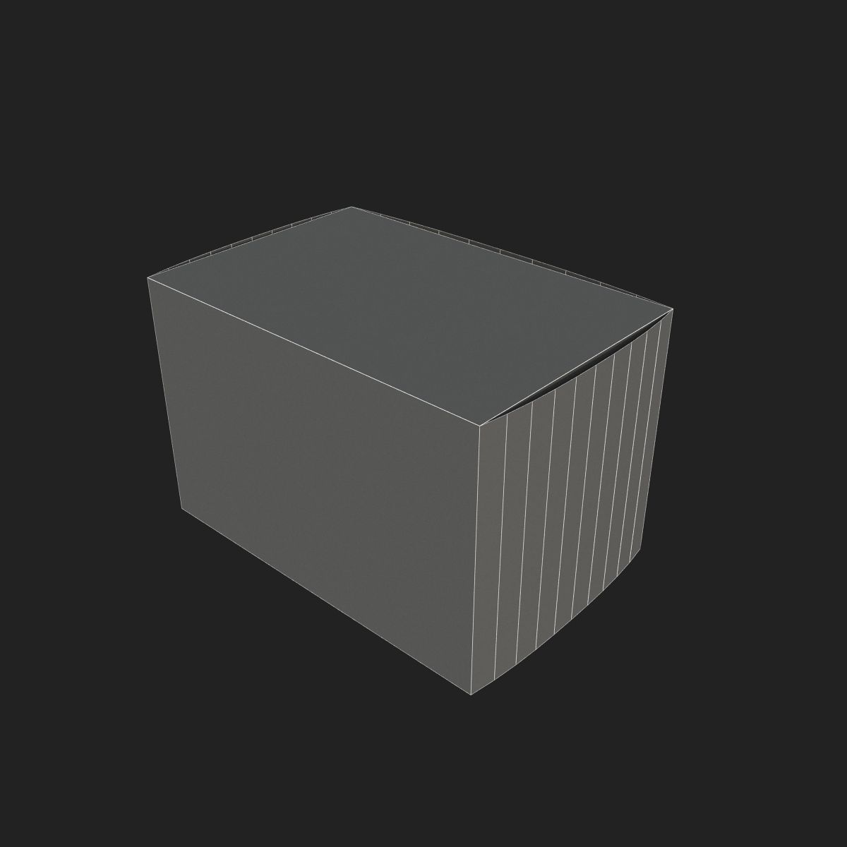 1977 Kodacolor II C 135-20 Color Negative Film Box 3D model_7