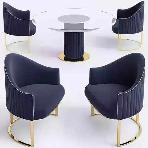 Isabel Dining chair and Table