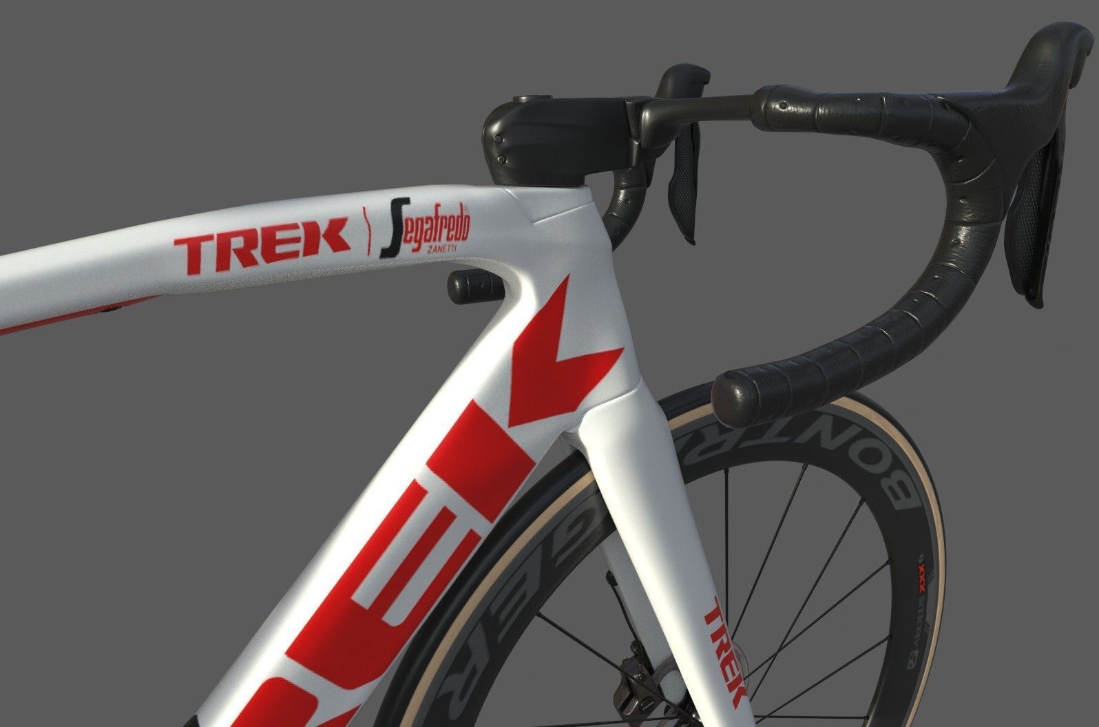 Roadbike TREK Madone SLR 9 Disc eTap white 3D model_10