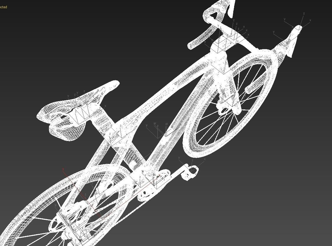 Roadbike TREK Madone SLR 9 Disc eTap white 3D model_20