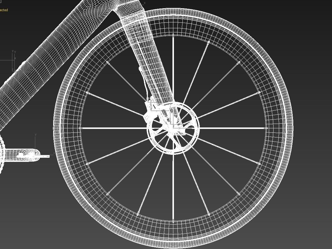 Roadbike TREK Madone SLR 9 Disc eTap white 3D model_18
